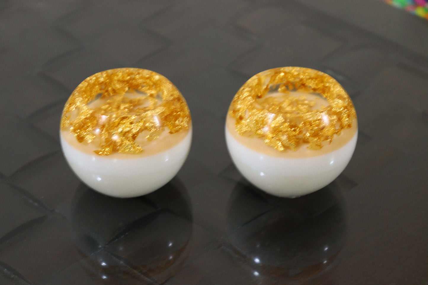 Handmade Resin Candle Holder for Party Décor & Gifting (Set of 2)