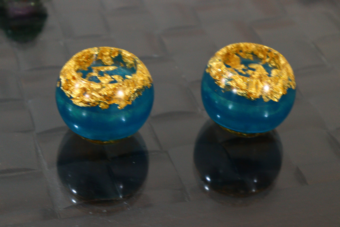 Handmade Resin Candle Stand for Party Décor & Gifting (Set of 2)