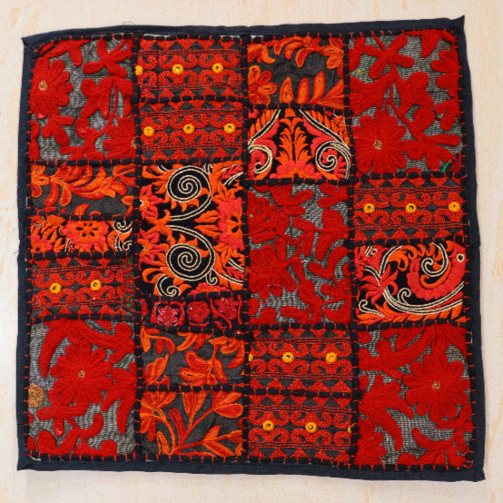 Patchwork Assorted Designs Throw Pillow Covers Set of 4