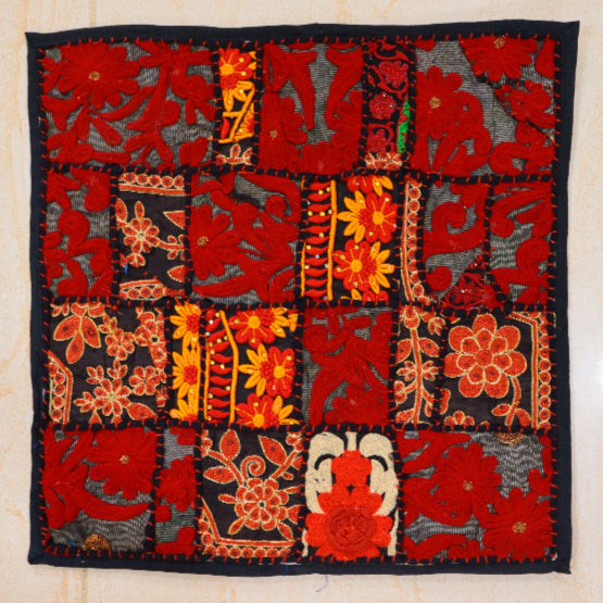Patchwork Assorted Designs Throw Pillow Covers Set of 4