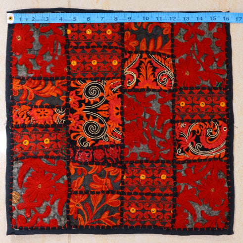 Patchwork Assorted Designs Throw Pillow Covers Set of 4