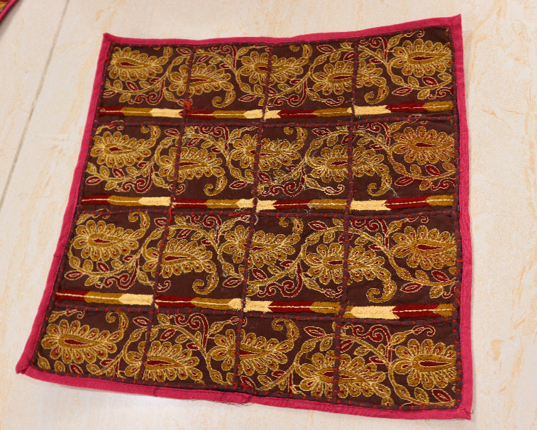 Patchwork Assorted Boho Style Throw Pillow Covers Set of 4