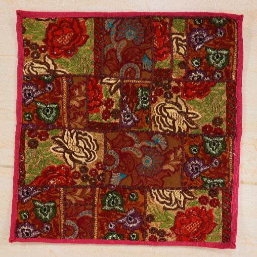 Patchwork Assorted Boho Style Throw Pillow Covers Set of 4