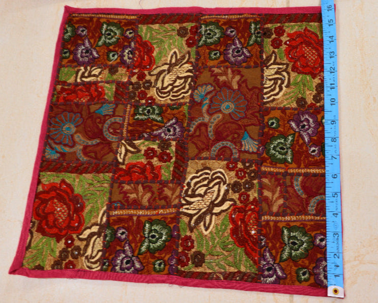 Patchwork Assorted Boho Style Throw Pillow Covers Set of 4