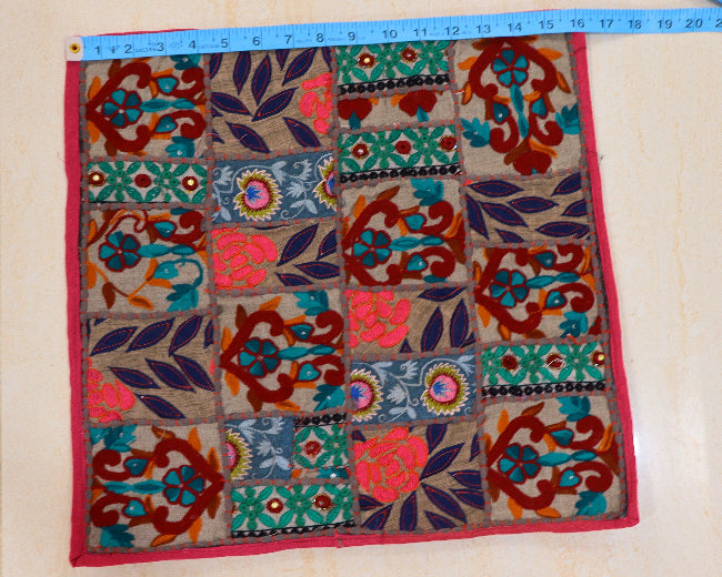 Patchwork Assorted Boho Style Throw Pillow Covers Set of 4