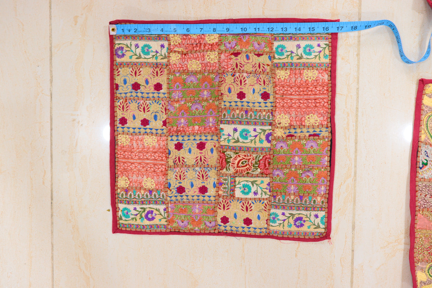 Patchwork Assorted Boho Style Pillow Covers Set of 4