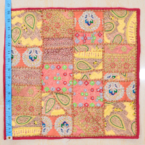 Patchwork Assorted Boho Style Pillow Covers Set of 4