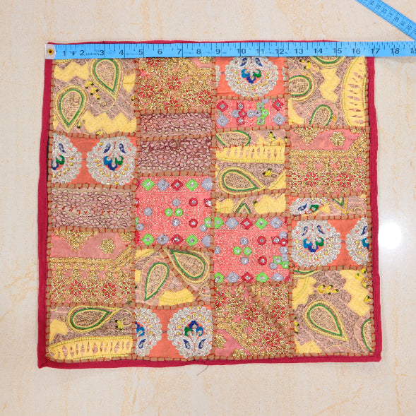 Patchwork Assorted Boho Style Pillow Covers Set of 4