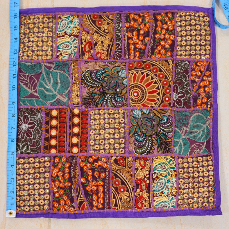 Patchwork Assorted Ethnic Pillow Covers Set of 3