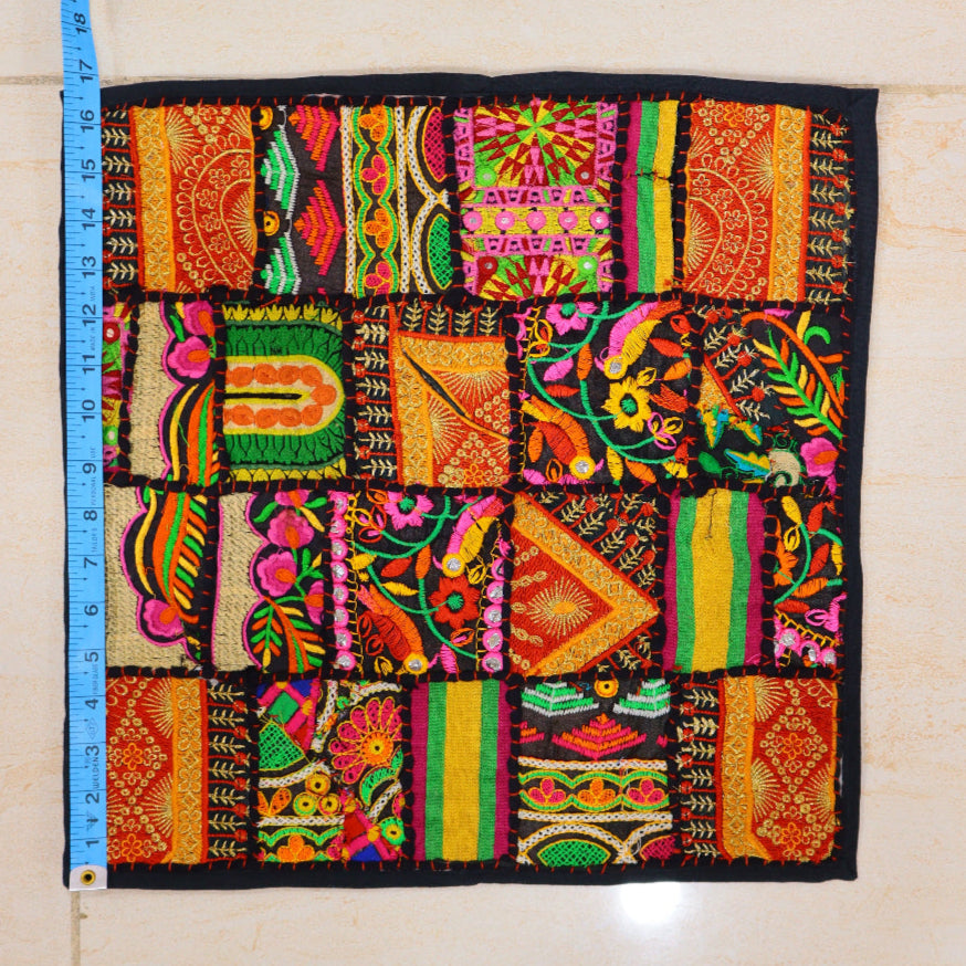 Patchwork Assorted Throw Pillow Covers Set of 4