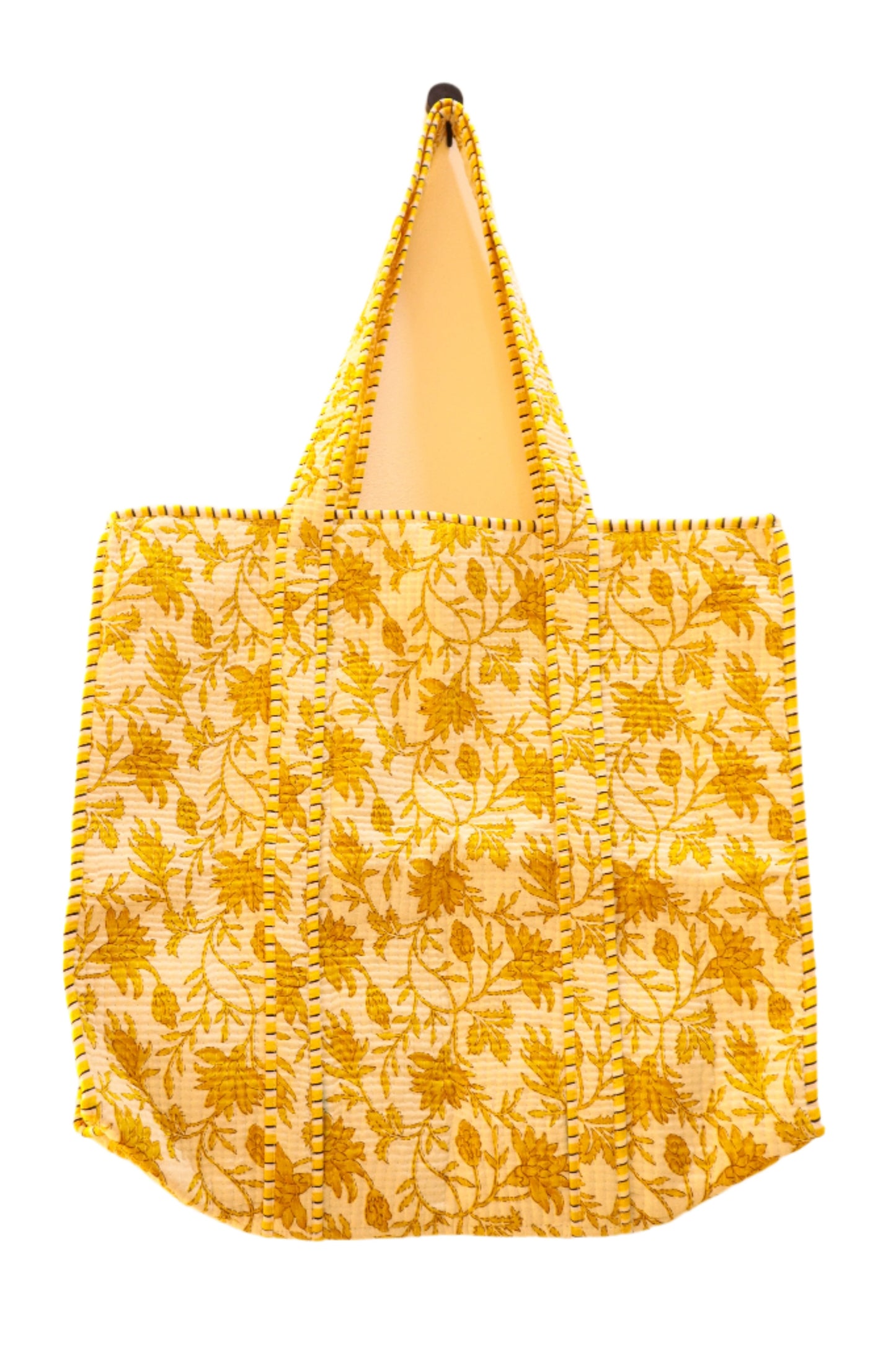 Handmade Elegant Cotton Quilted Bag for Travel, Shopping and Gifting