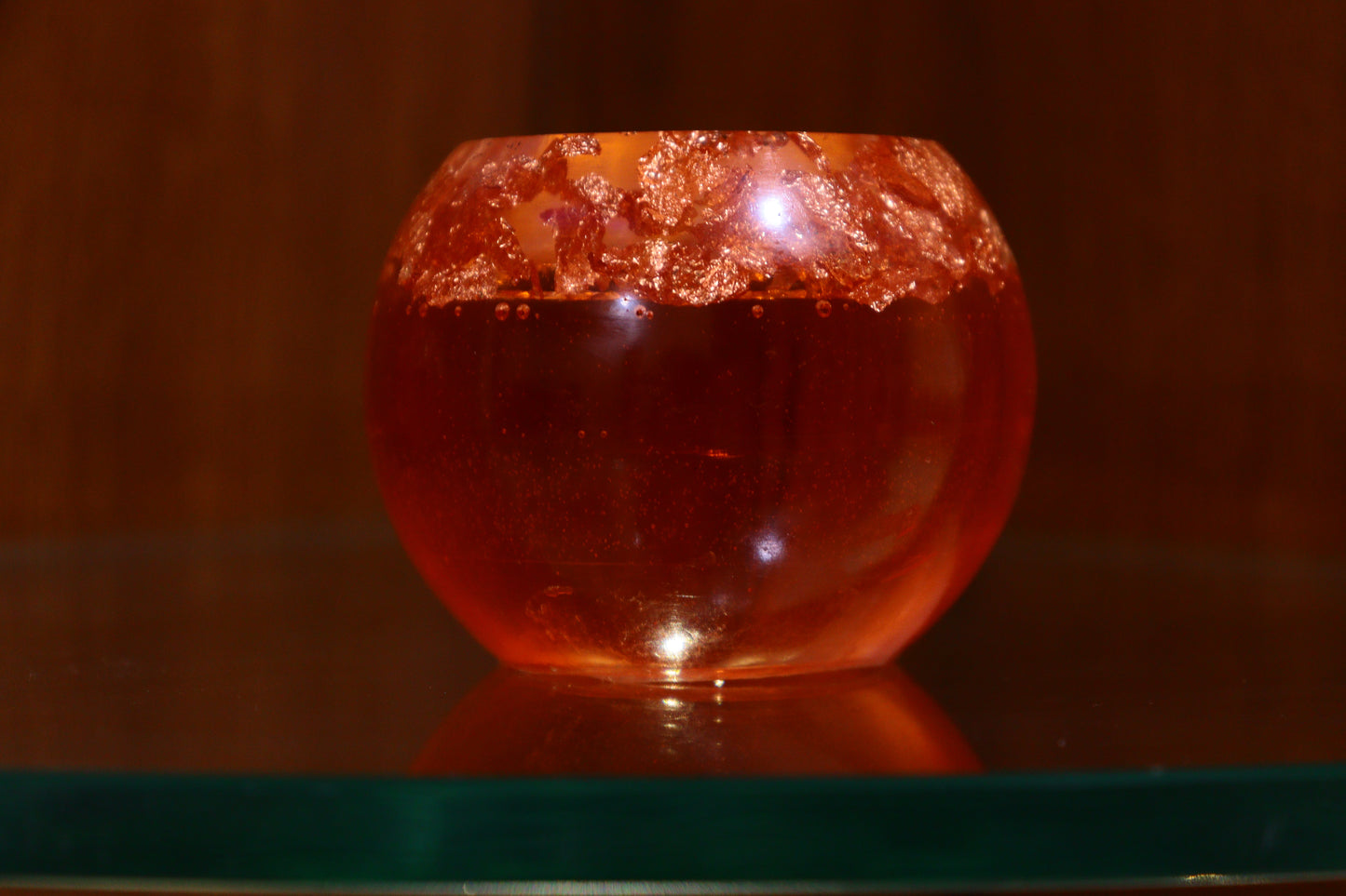 Handmade Resin Candle Stand for Luxurious home Décor (Set of 2)