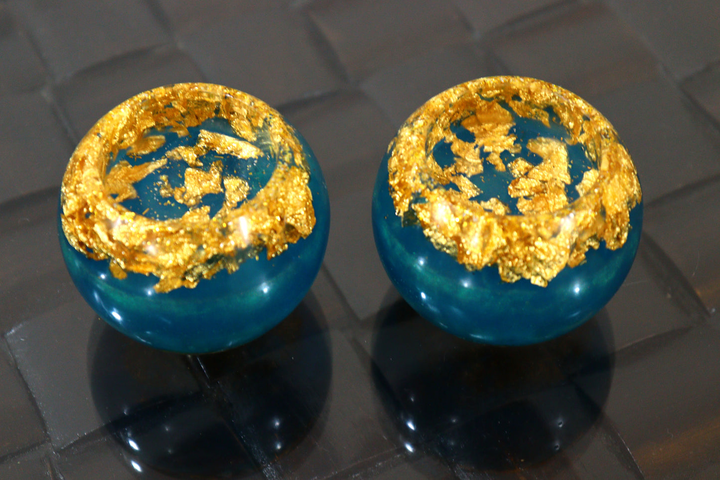 Handmade Resin Candle Stand for Party Décor & Gifting (Set of 2)