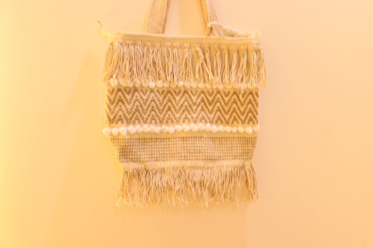 Crochet Design on Tote Bags - Classic Bohemian Fashion