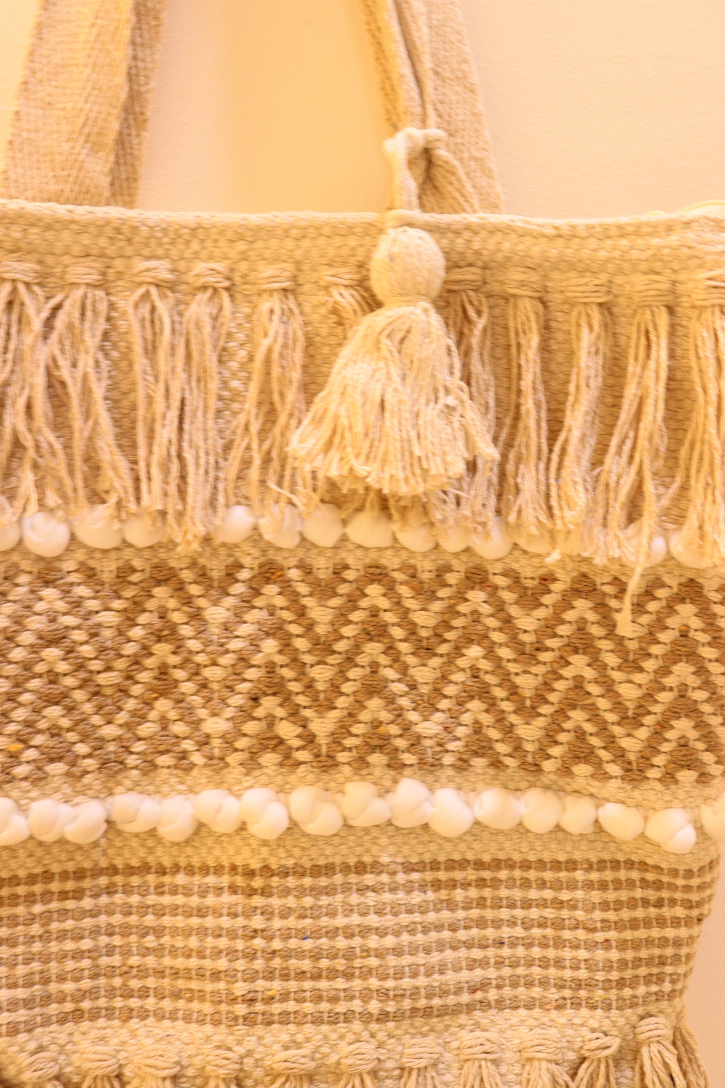 Crochet Design on Tote Bags - Classic Bohemian Fashion