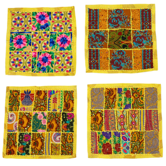 Patchwork Pillow Covers Set of 4