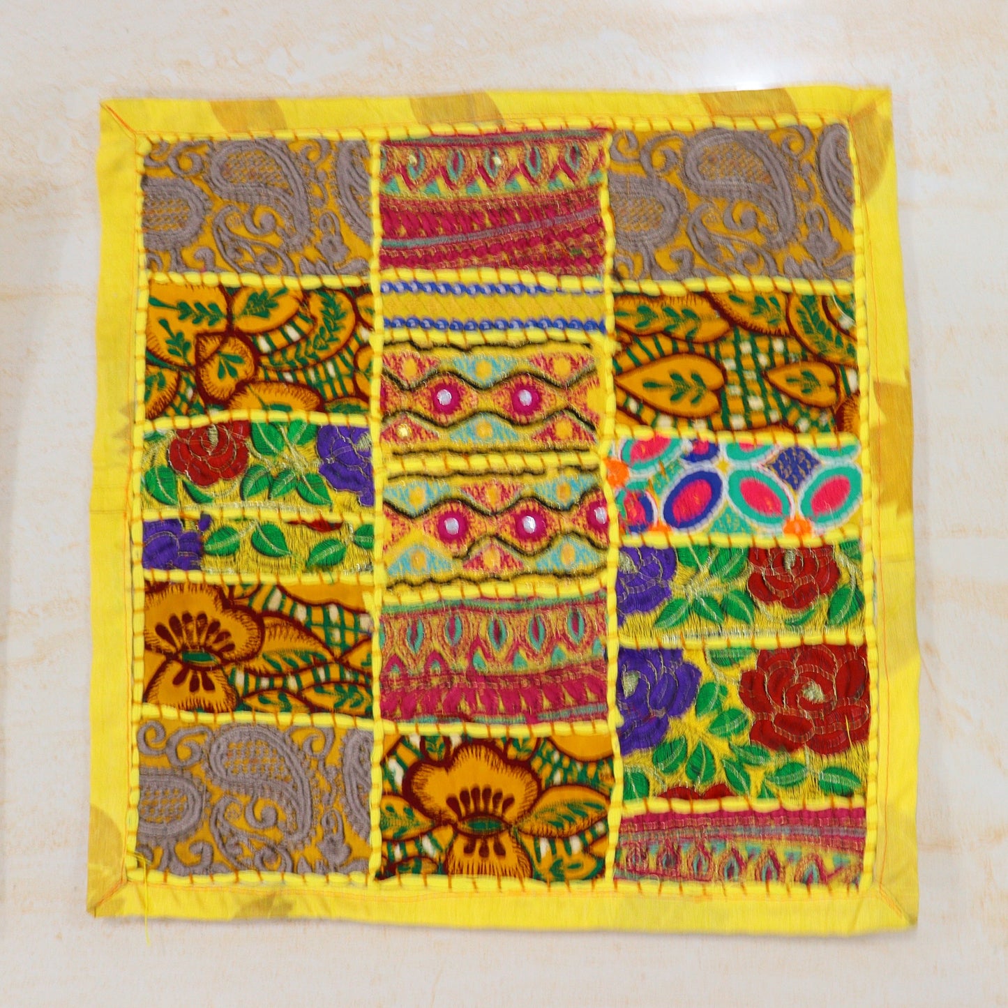 Patchwork Pillow Covers Set of 4