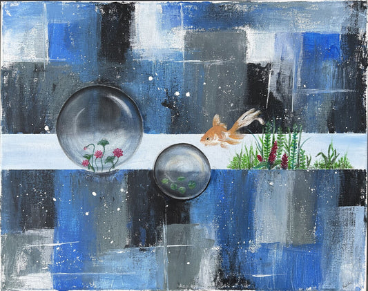 Original Art based on ocean theme of Freedom