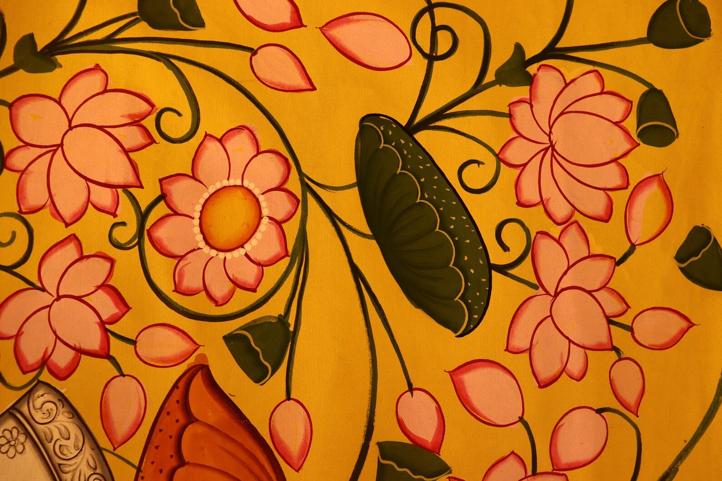 Original Shrinathji Painting for Regal Home Décor Painted by Natural Colors Which shows spirituality around